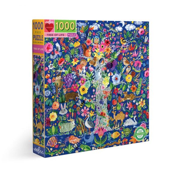 Puzzle eeBoo Árbol de la vida de 1000 piezas PZTTOL