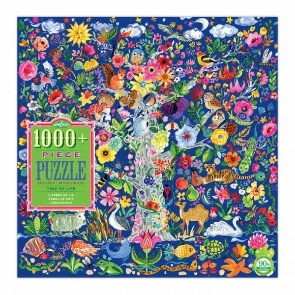 Puzzle eeBoo Árbol de la vida de 1000 piezas PZTTOL