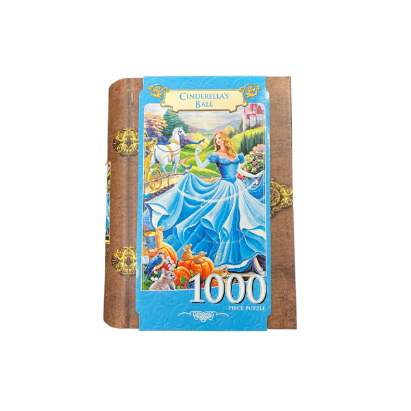 Puzzle Master Pieces Cenicienta Caja Libro 1000 piezas - OUTLET