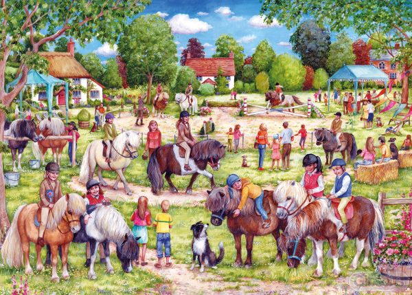 Puzzle Gibsons Shetland Pony Club 1000 piezas