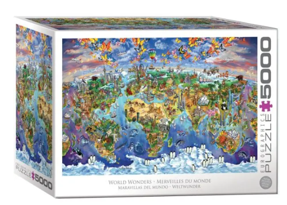 Puzzle Eurographics World Wonders 5000 piezas