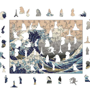 Puzzle madera La Gran Ola de Kanagawa 160-180 piezas