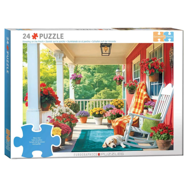Sleeping on the Porch - Eurographics Connecting Pieces 24 piezas
