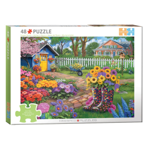 Flower Boots - Eurographics Connecting Pieces 48 piezas