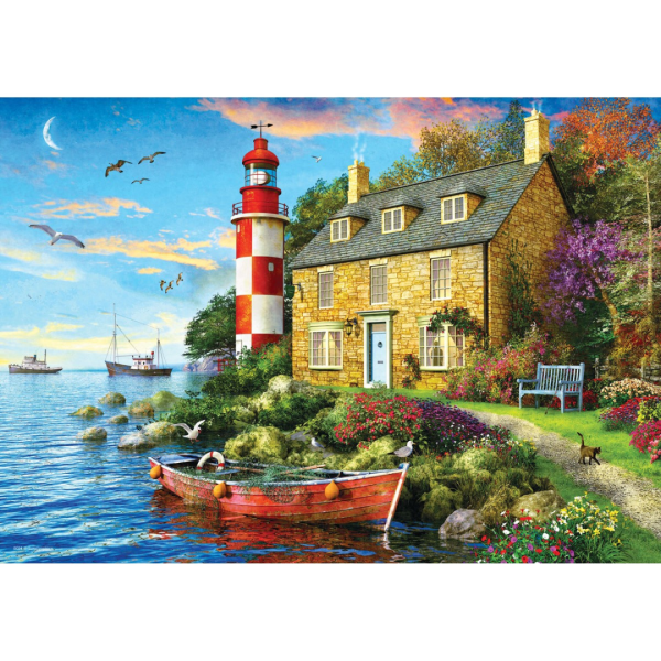 The Cottage Lighthouse - Eurographics Connecting Pieces 104 piezas - Imagen 2