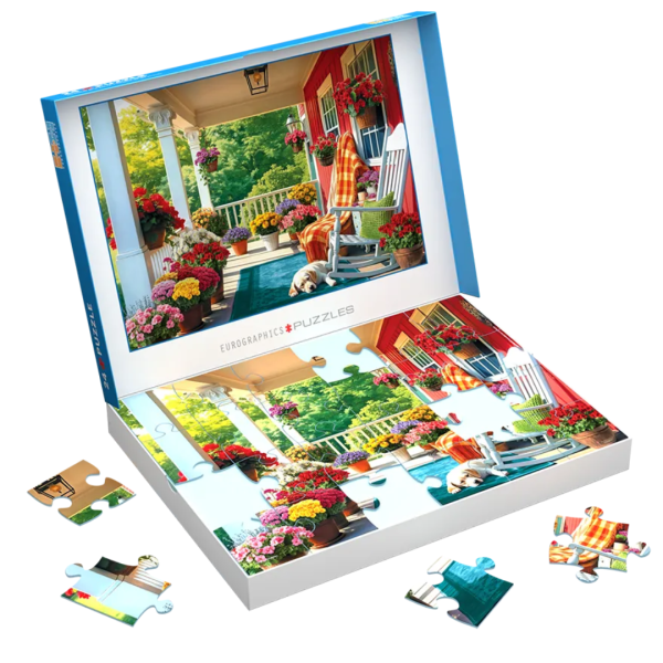 Sleeping on the Porch - Eurographics Connecting Pieces 24 piezas - Imagen 2